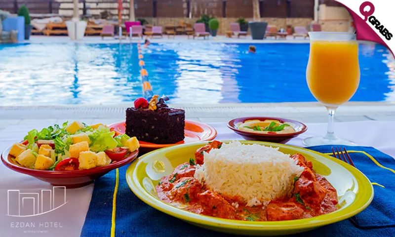 Weekday Set Menu with Swimming Pool Access at Ezdan Hotel West Bay Towers!
